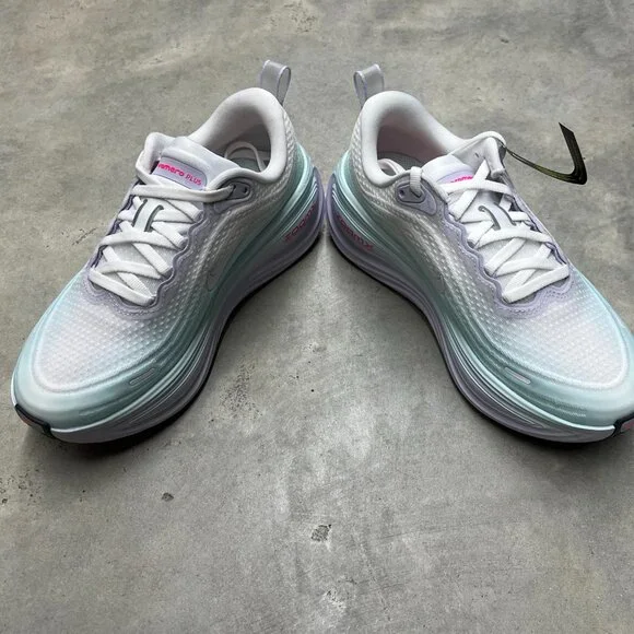 Nike Vomero Plus Wmn's White Blue Pink Running IM6682 159 - New - Picture 5 of 6